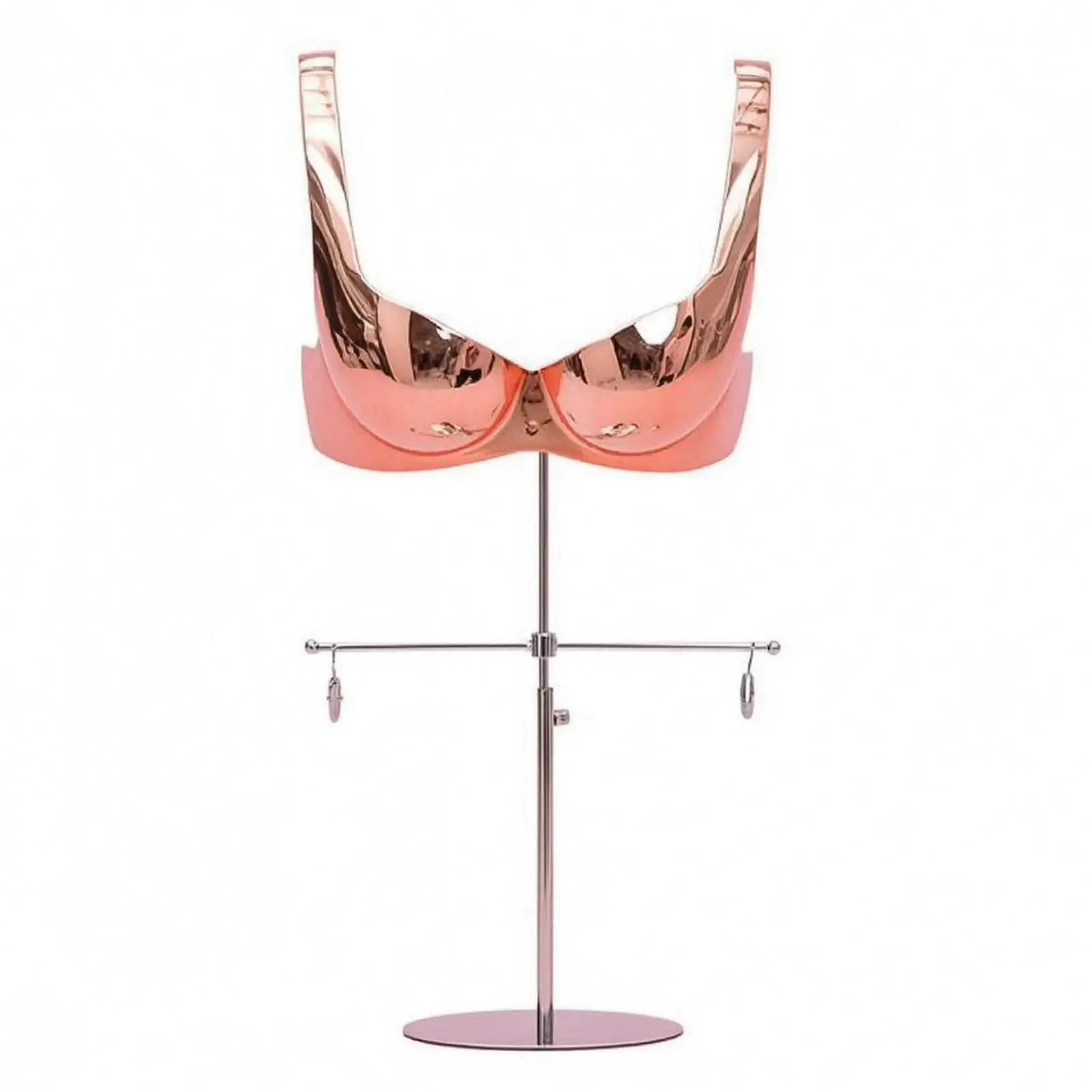 Vista lateral del soporte de torso para sujetadores