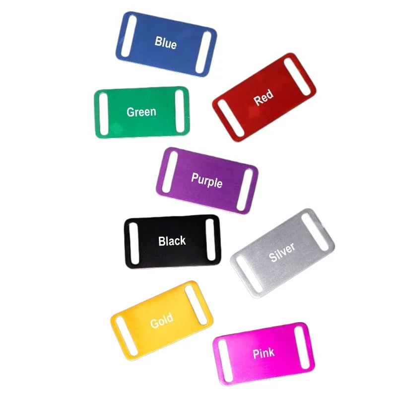 Placa identificación personalizada para perro aluminio grabado láser - imagen 2