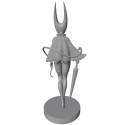 Figura DIY impresa en 3D para gatos y perros, modelo gris