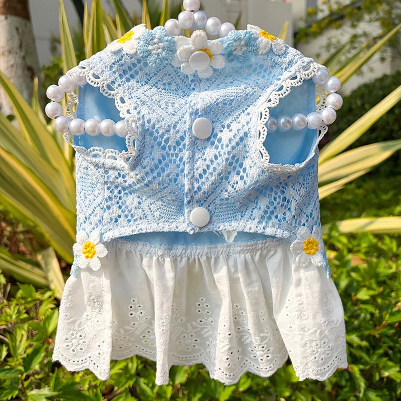 Vestido Tutú Floral de Verano para Perro y Gato - imagen 5