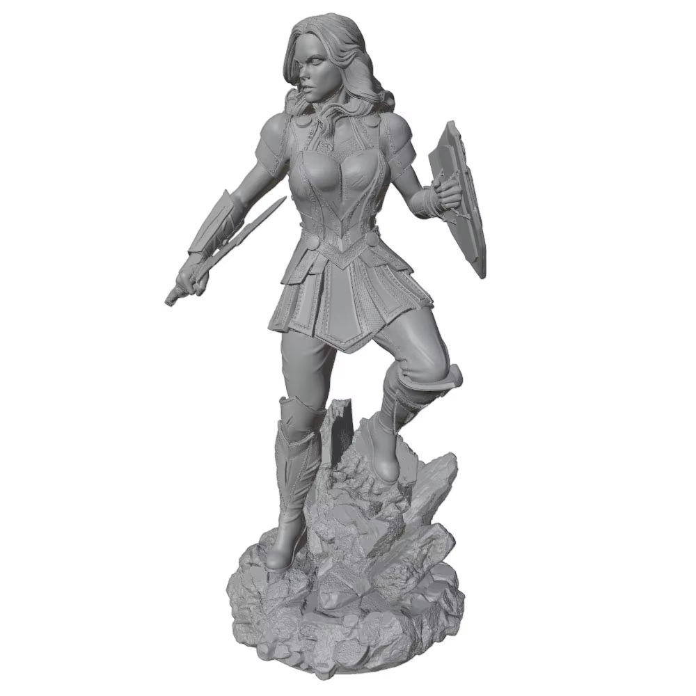 Figura de película en resina para pintar – Kit DIY - imagen 4