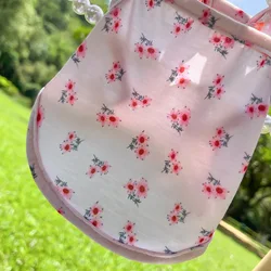 Sudadera con capucha floral para perros, volantes Chihuahua y Caniche