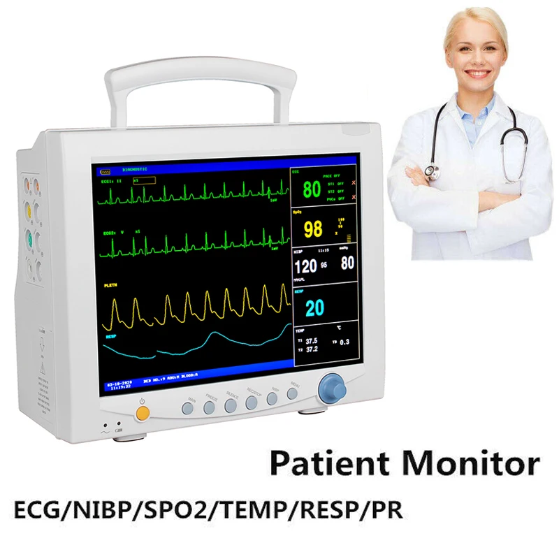 Monitor de Pacientes CMS7000 frente a profesional médico