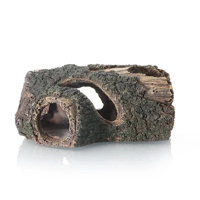 Cueva de resina para acuario – Tronco de árbol para peces y pecera - imagen 2