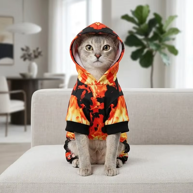 Pijama Calavera de Halloween para Gato y Perro - imagen 5