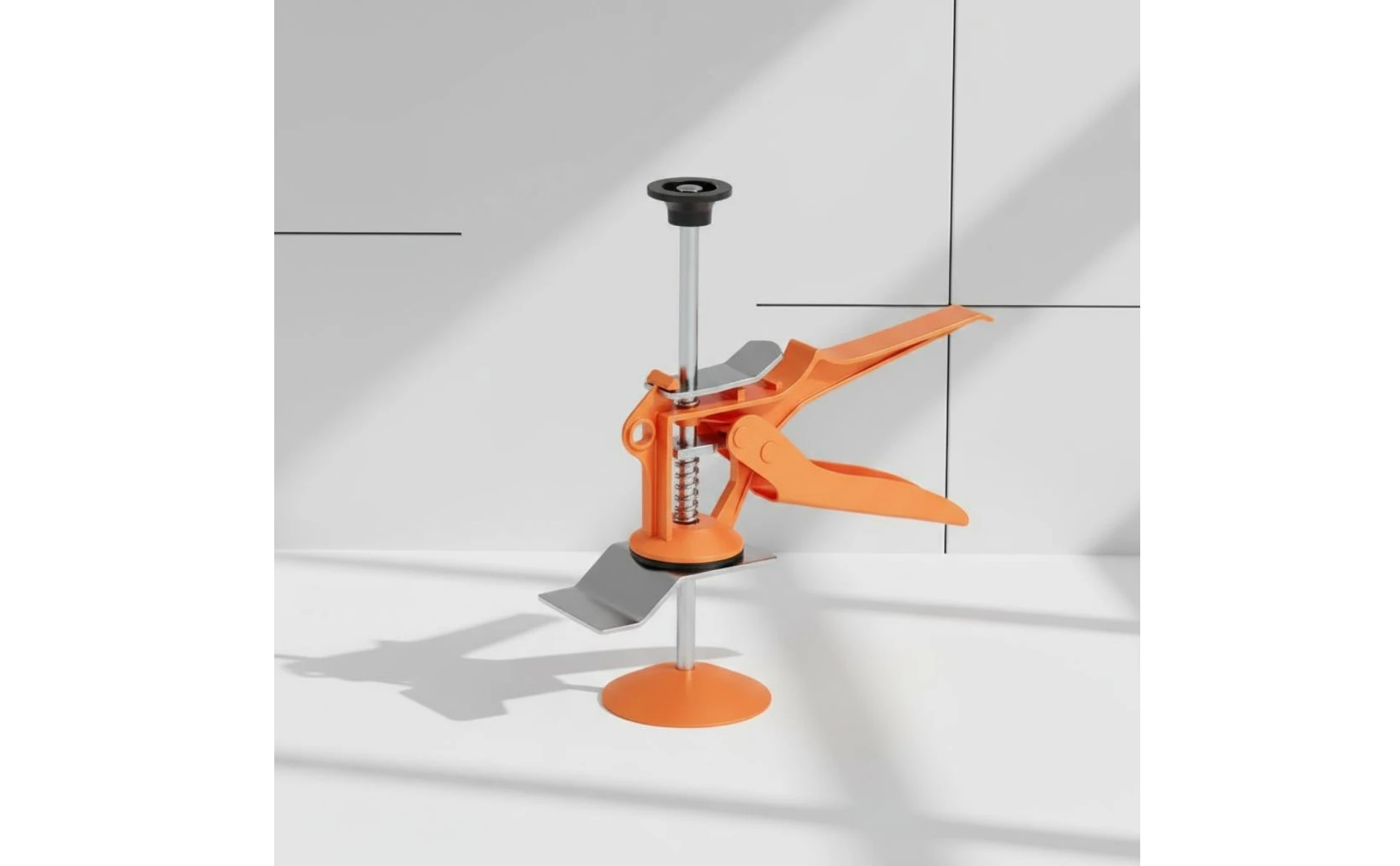 Soportes manuales para elevar y ajustar baldosas