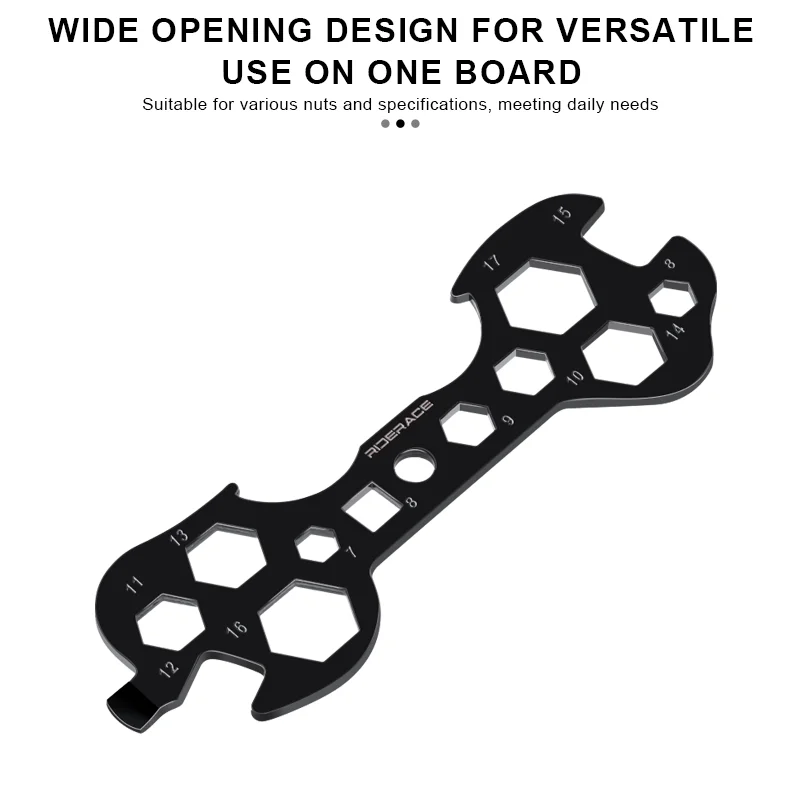 Llave en negro mate, discreta y funcional