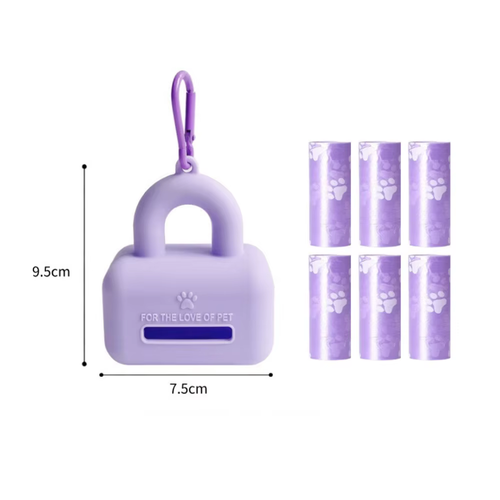 Dispensador de silicona para paseos y senderismo canino