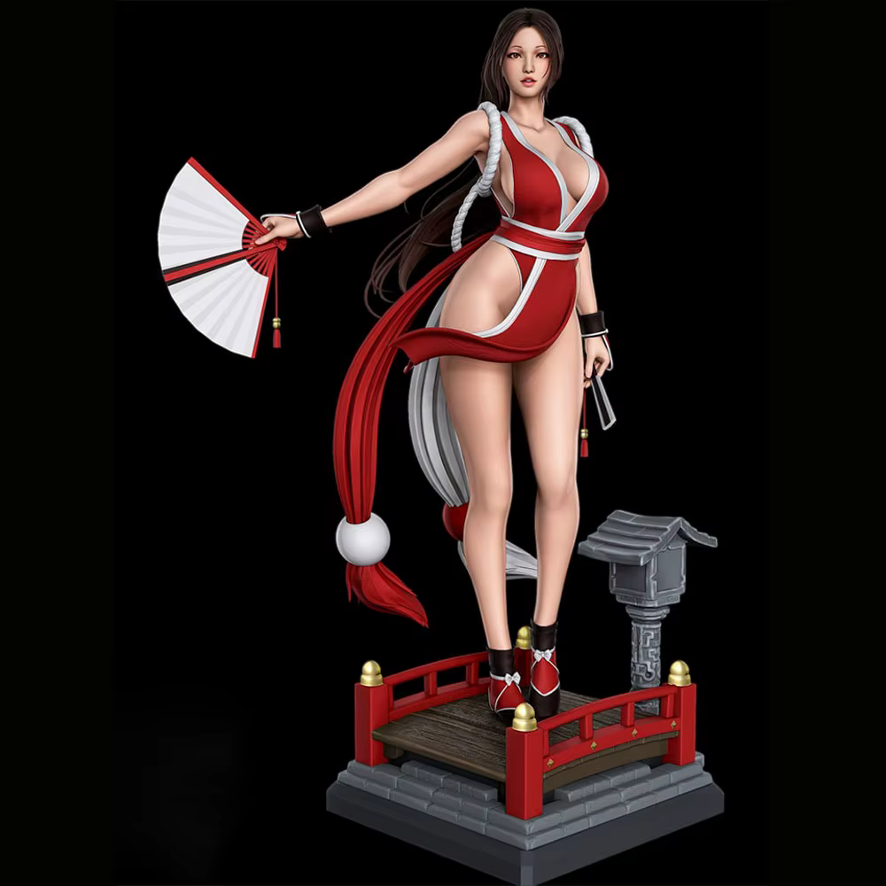 Kit figura resina chica 1/24 75mm GK sin montar ni pintar - imagen 4