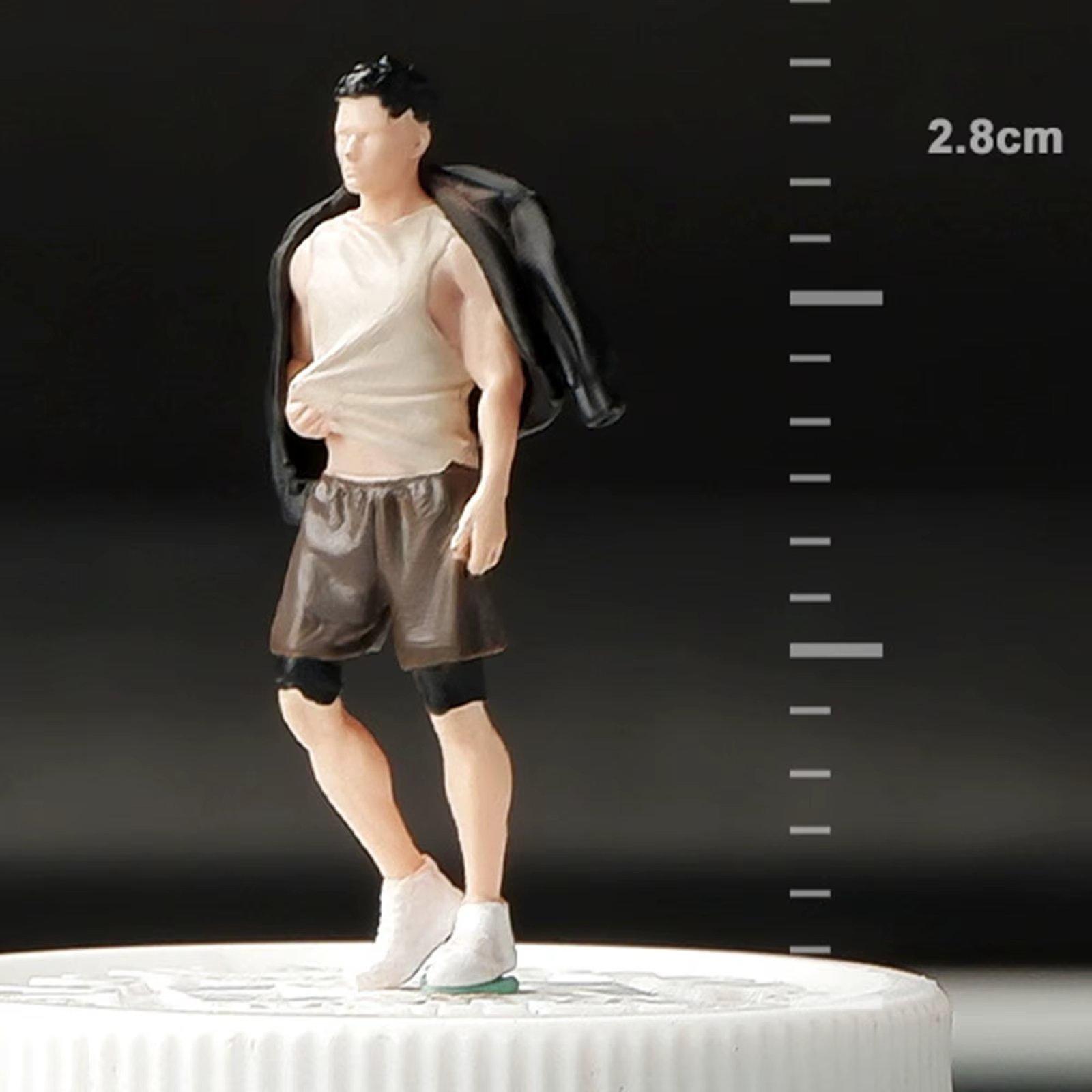 Figuras miniatura escala 1/64 para decoración mesa – Set 5 piezas moda - imagen 2
