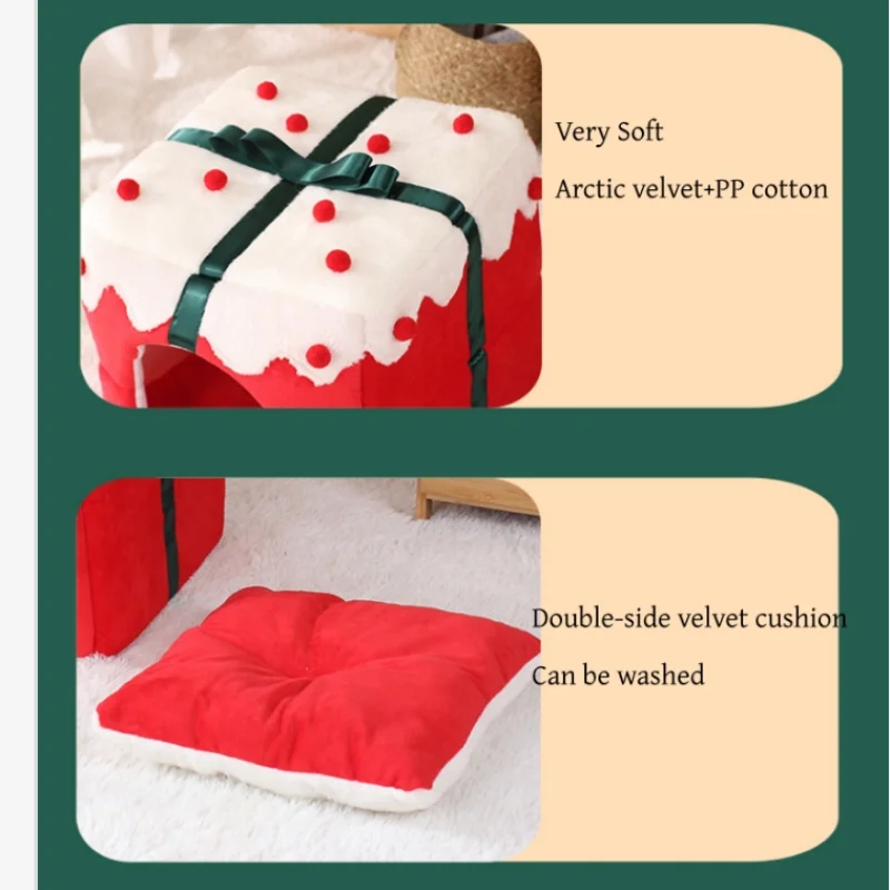 Producto final en ambiente navideño