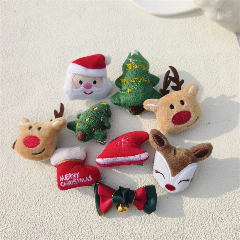 Clip navideño para mascotas
