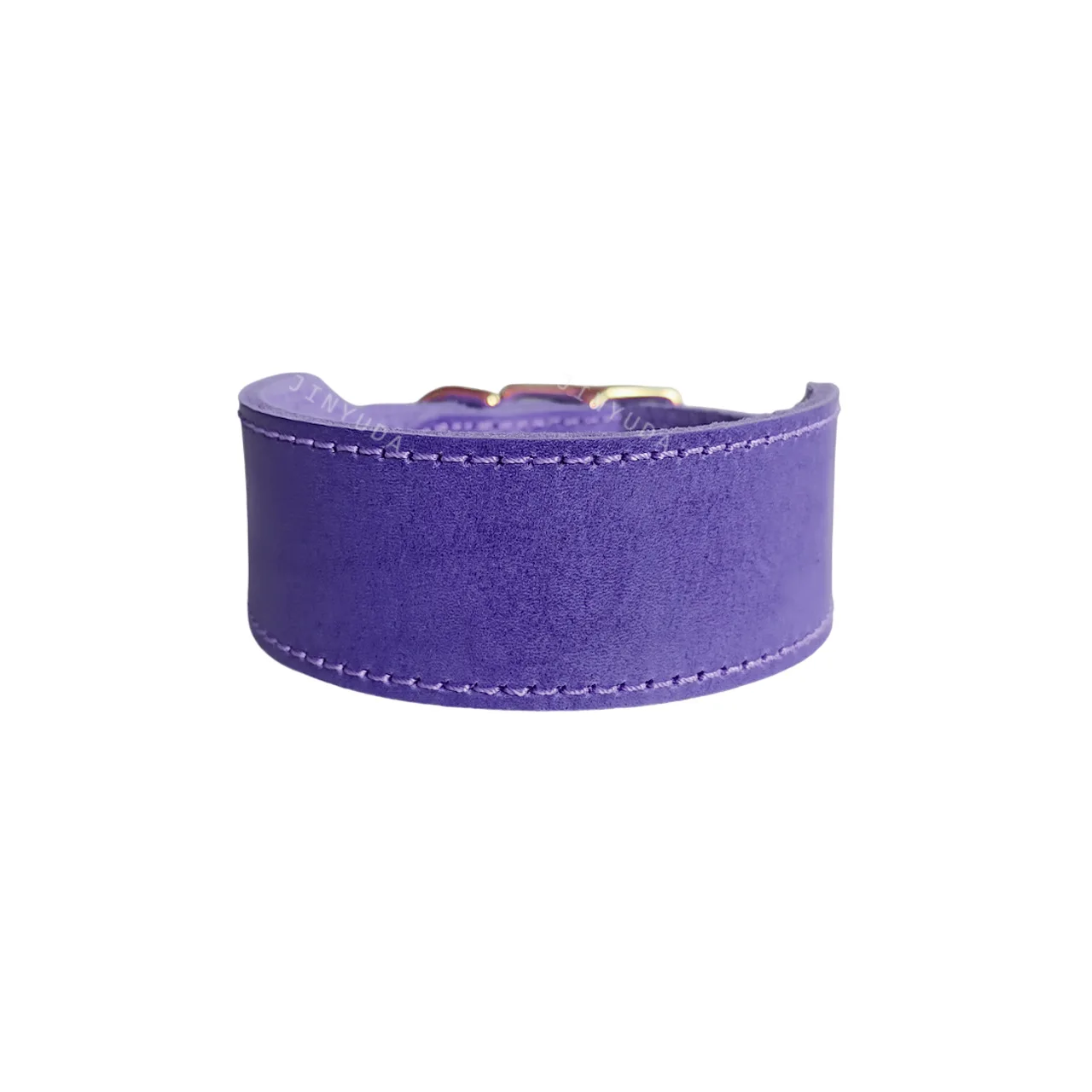 Collar de cuero ajustable y resistente para perros medianos y grandes - imagen 5