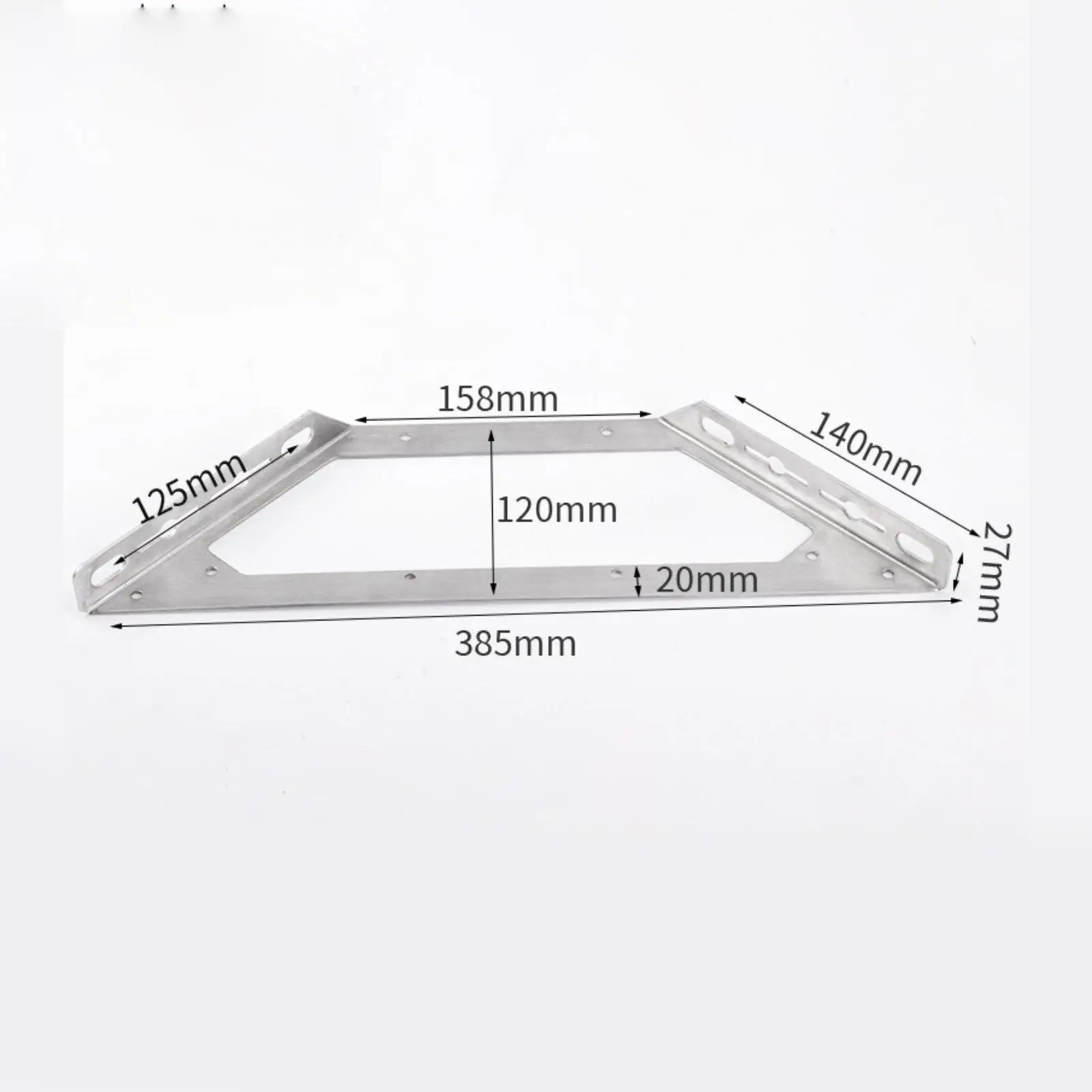 Conector de esquina en L universal 90° resistente para muebles
