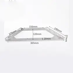 Conector de esquina en L universal 90° resistente para muebles