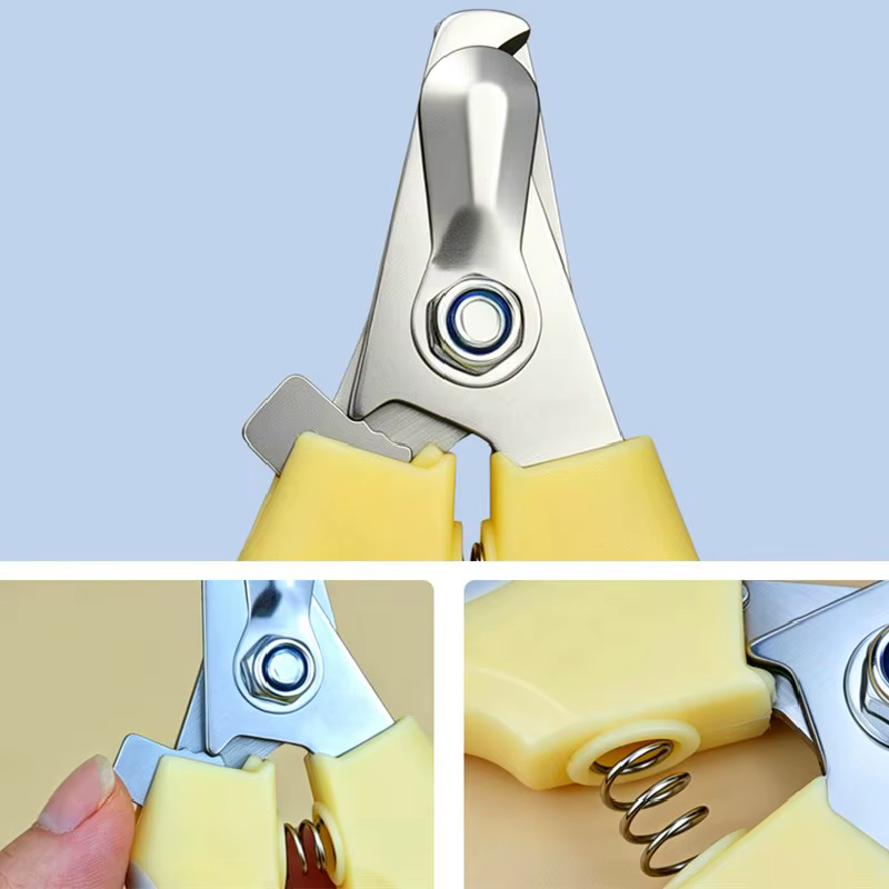 Cortauñas de Acero Inoxidable para Gatos y Perros – Mango Cómodo - imagen 4