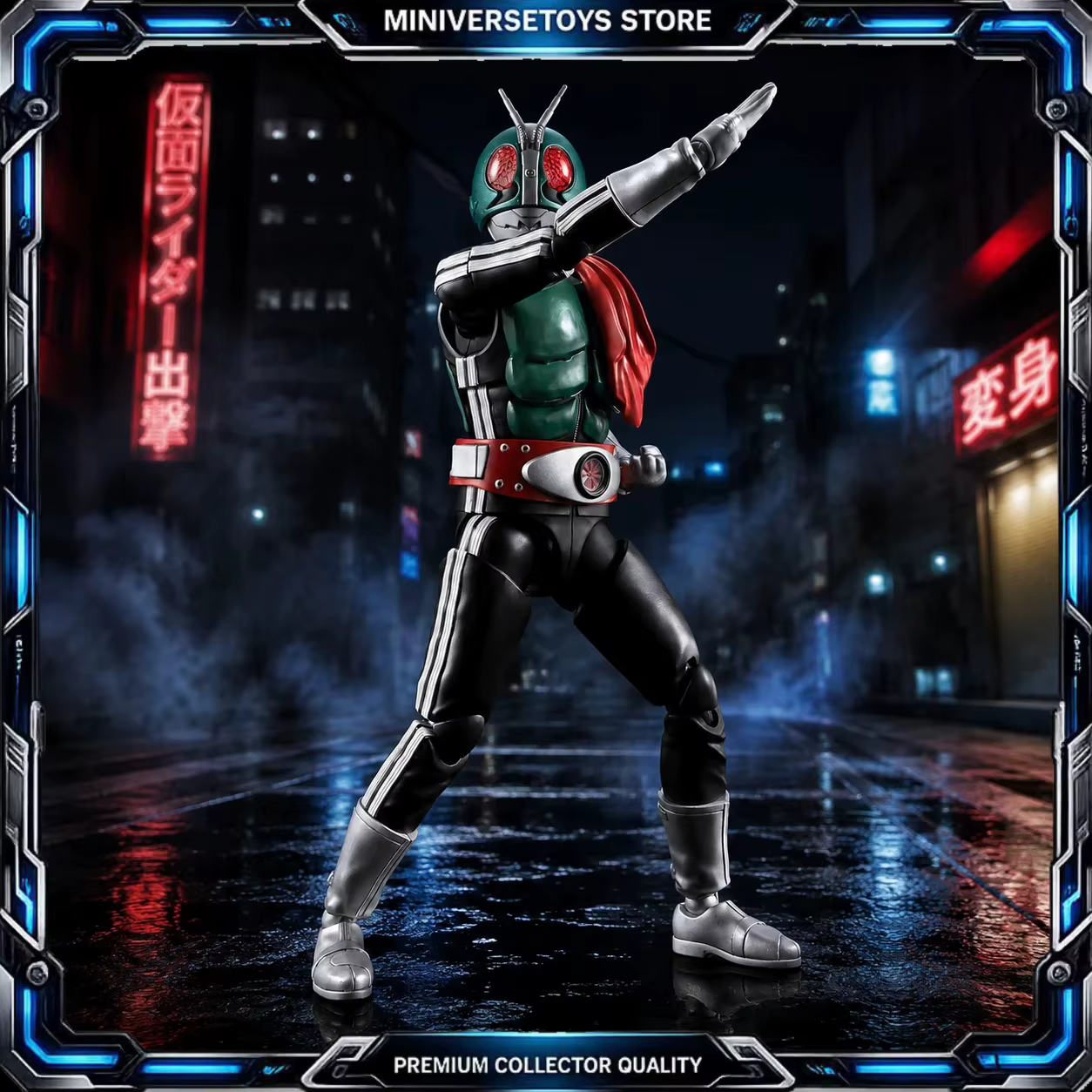 Figura Bandai Masked Rider 1 Kit Articulado Coleccionable - imagen 4