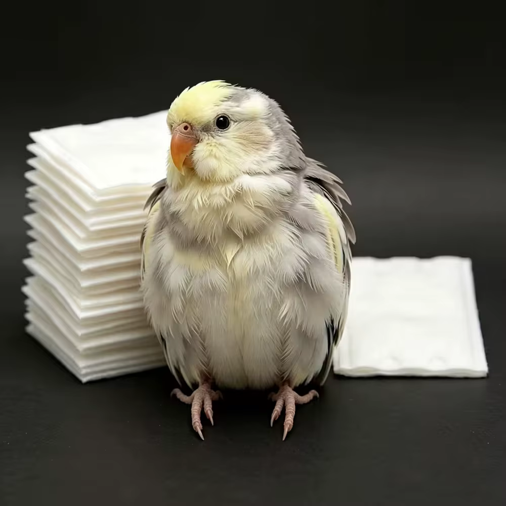 Forros desechables para jaulas de pájaros, almohadillas absorbentes - imagen 2