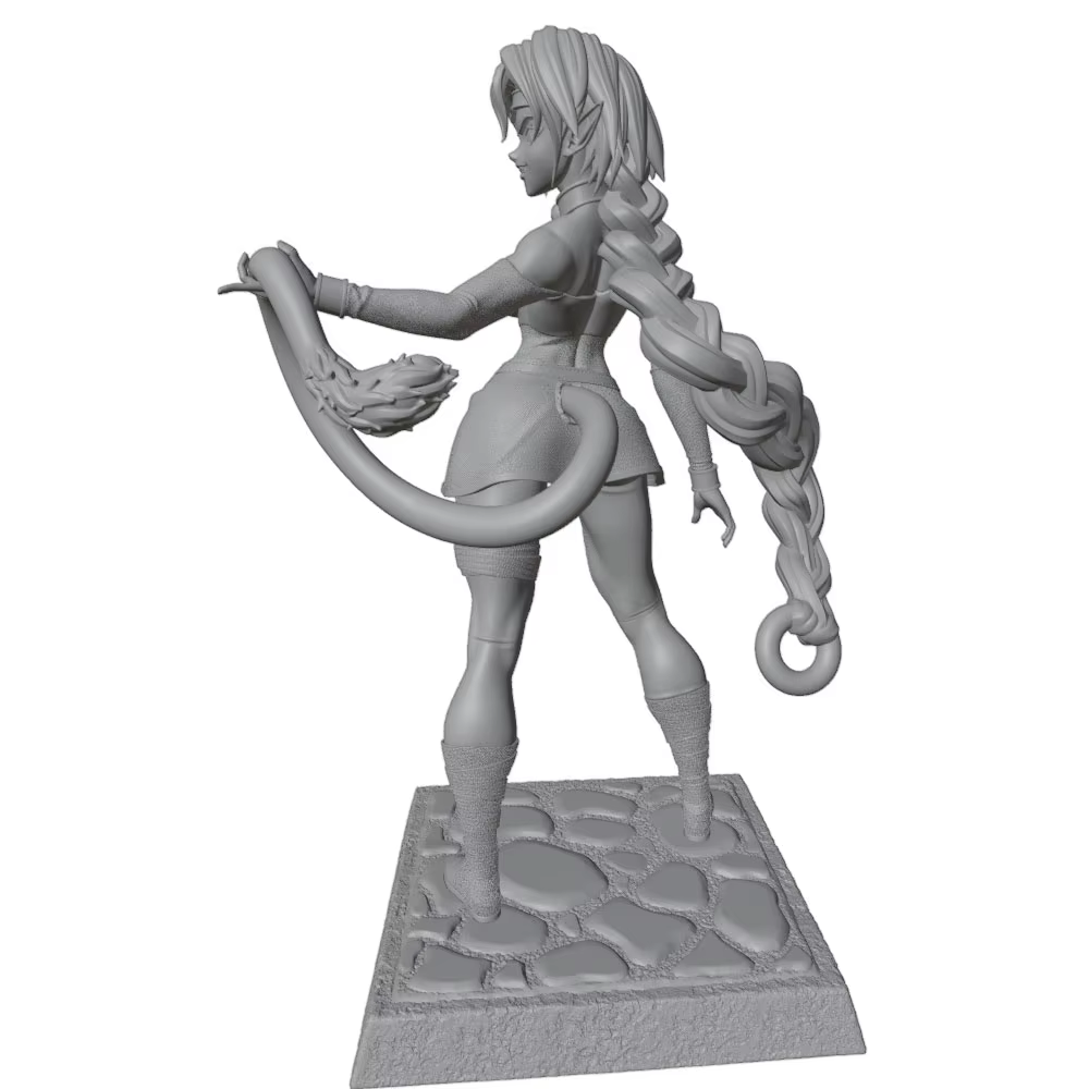Figura Miniatura Anime 1/24 para Colección – Modelo DIY Sin Pintar 75mm