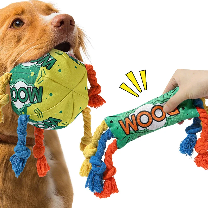 Juguete cuerda resistente a mordeduras para perros pequeños - imagen 3