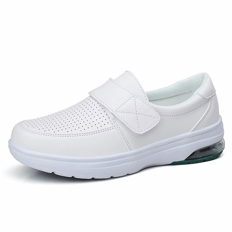 Detalle de la suela con amortiguación profesional en zapatillas deportivas