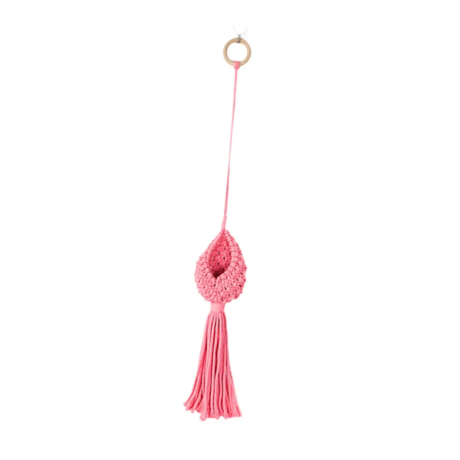 Soporte Macramé Colgante para Plantas – Maceta de Algodón Boho - imagen 5