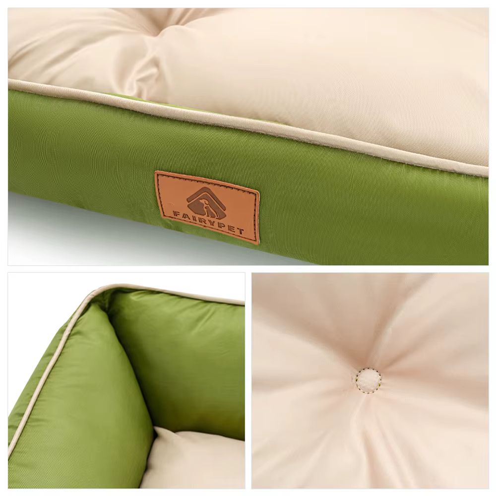 Cama sofá cuadrada impermeable y fresca para gatos y perros - imagen 3