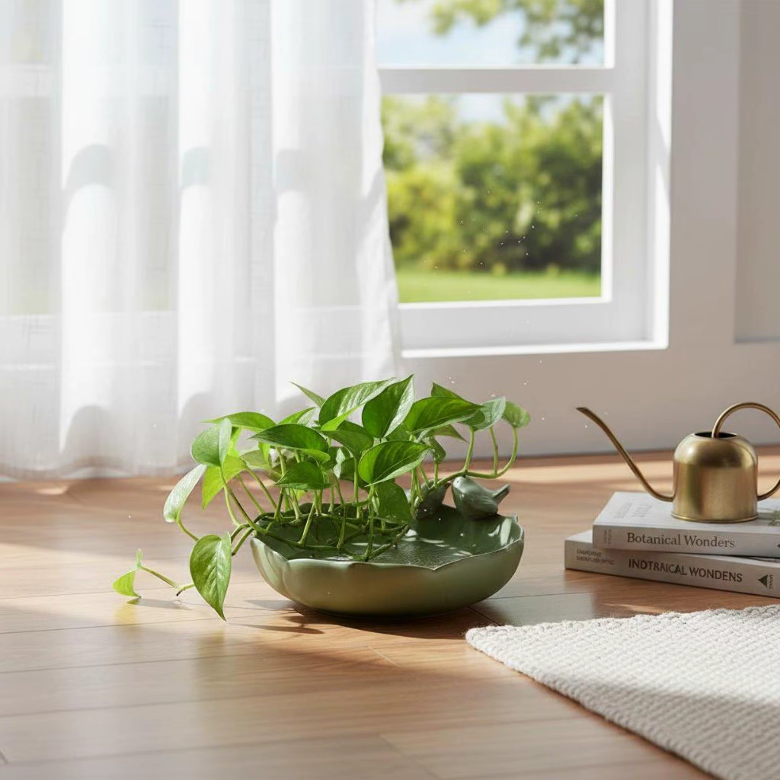 Maceta Esmaltada de Interior sin Drenaje – Maceta Decorativa para Plantas - imagen 3