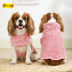 Abrigo polar cálido para perros pequeños y medianos