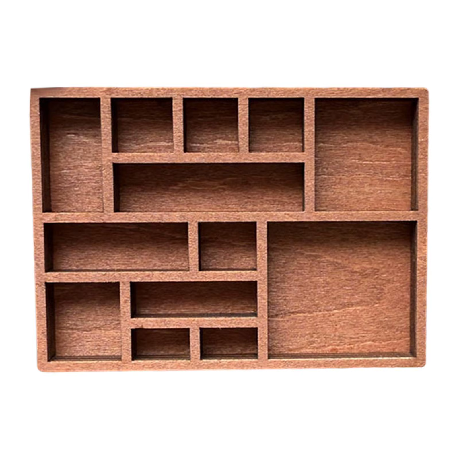 Mini Estante de Madera para Joyas y Abalorios – Bandeja Display Organizadora