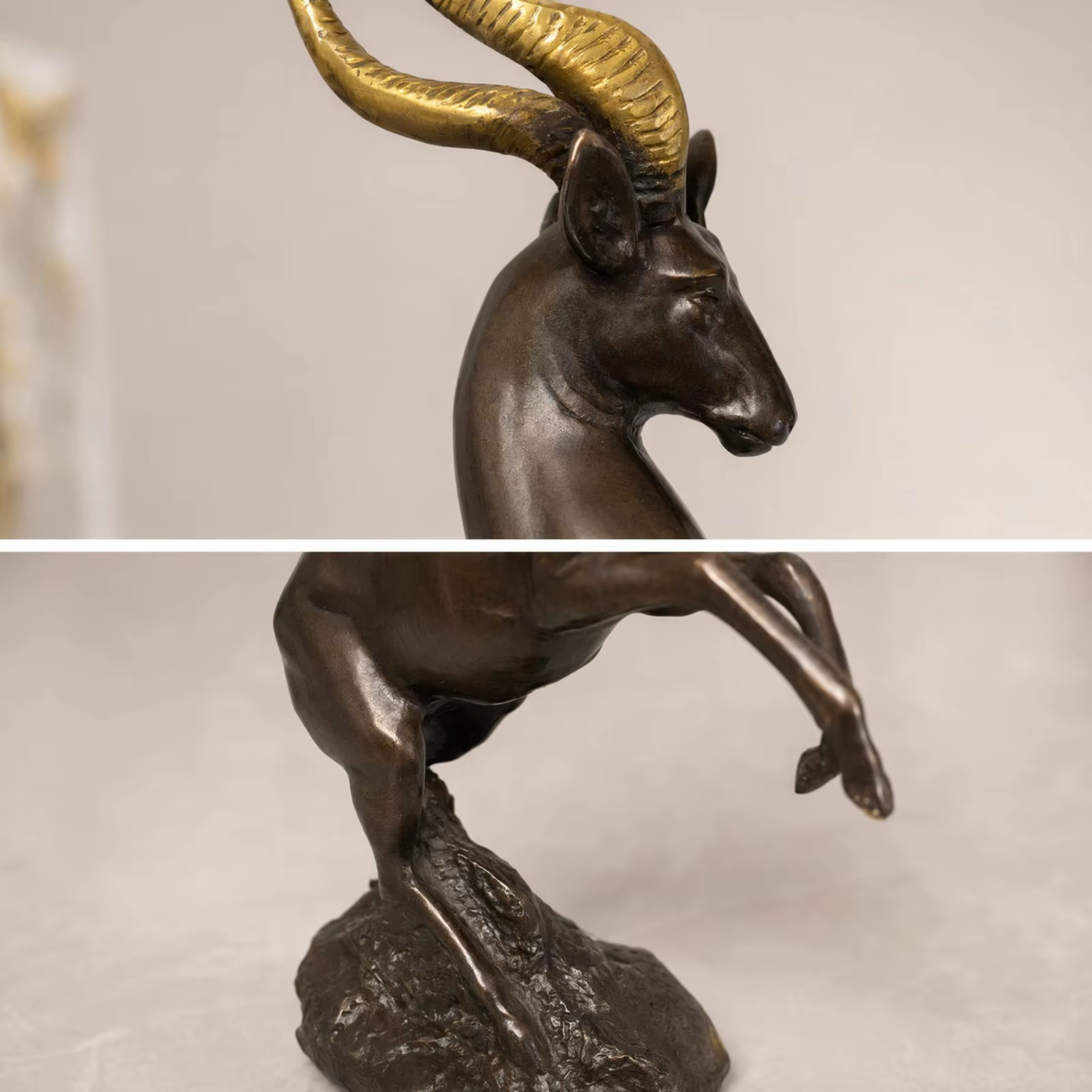 Estatuas decorativas de animales duraderas para sala y entrada - imagen 3