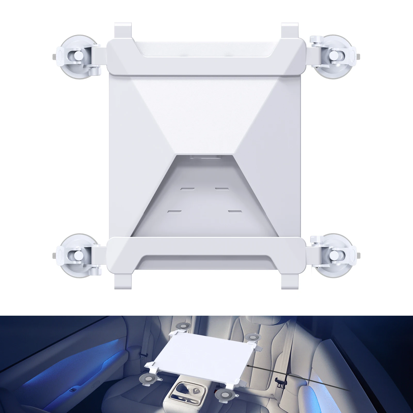 Soporte montado en ventana de auto