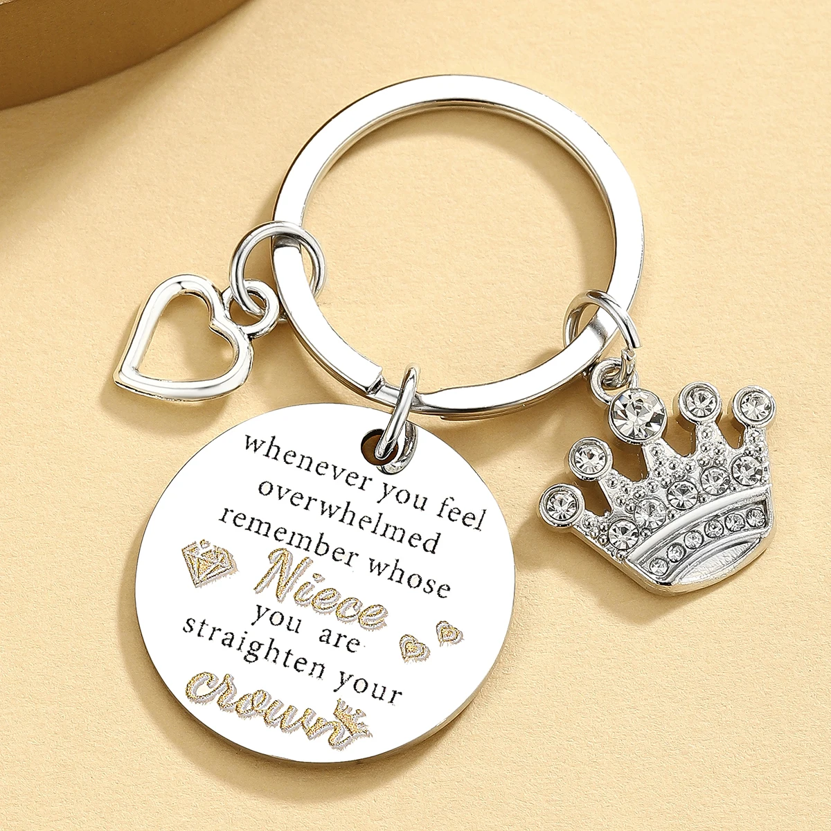 Llavero regalo para sobrina: detalle para tía en cumpleaños, graduación y Navidad - imagen 5
