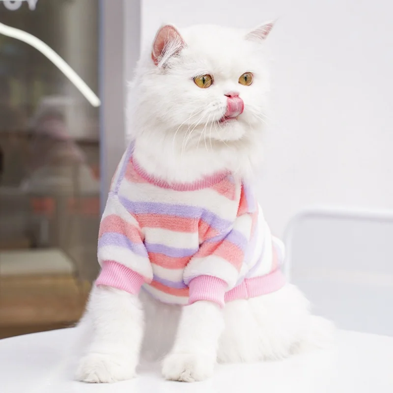 Sudadera cálida para perros y gatos con estampado divertido - imagen 4