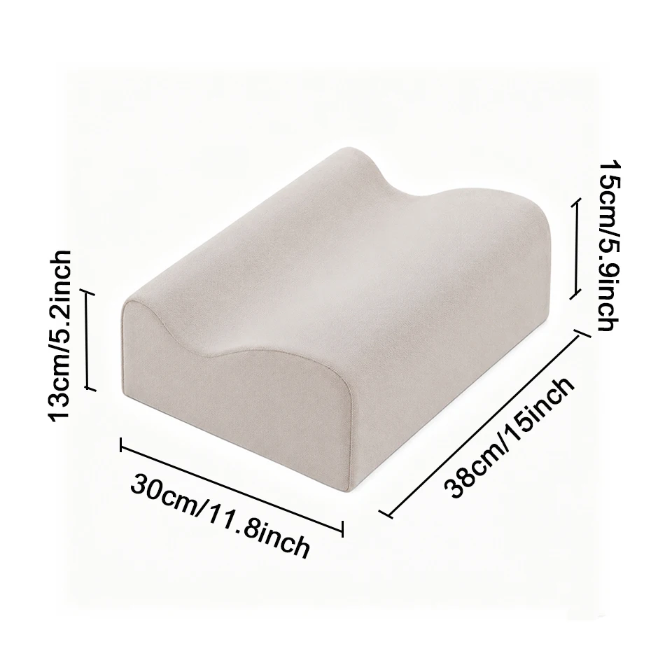 Almohada para piernas de oficina ergonómica en viscoelástica suave - imagen 3