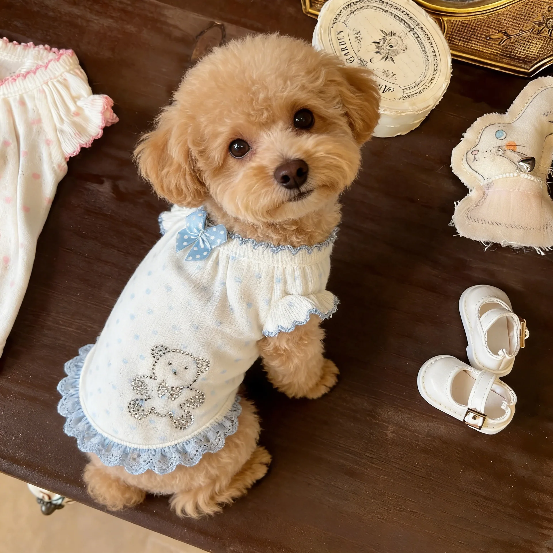 Tabla de tallas del vestido para perros pequeños