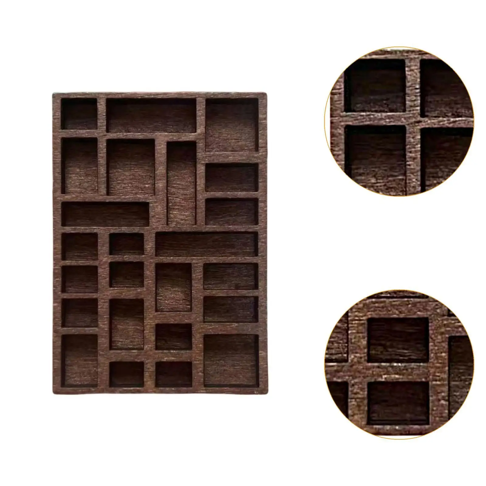 Set 6 Mini Estanterías Modular para Adornos y Joyas – Exhibición Organizador - imagen 5