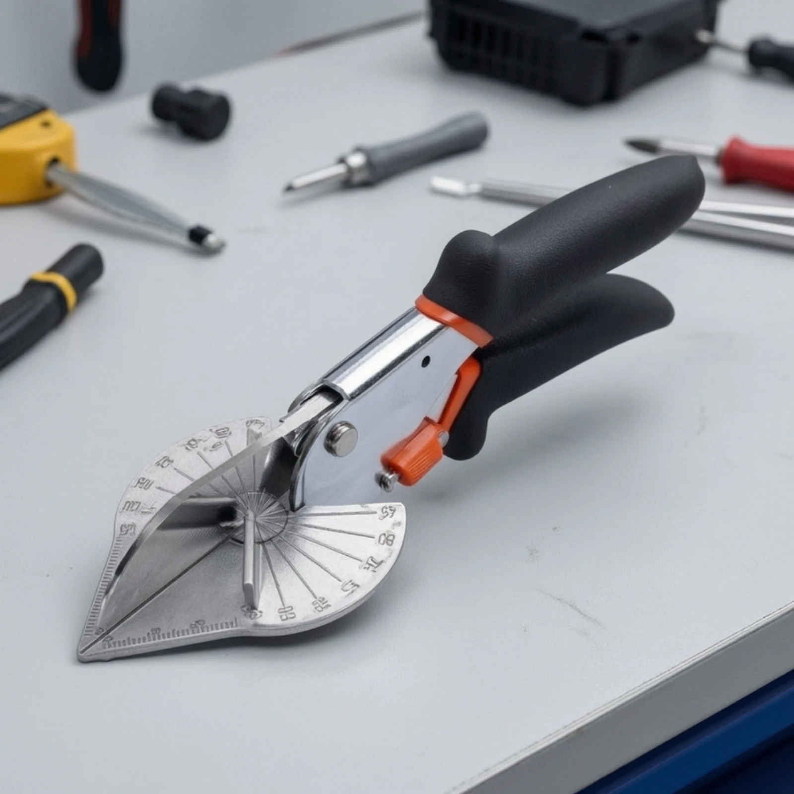 Cortador de cantos multiángulo con guía ajustable y cuchilla profesional - imagen 3