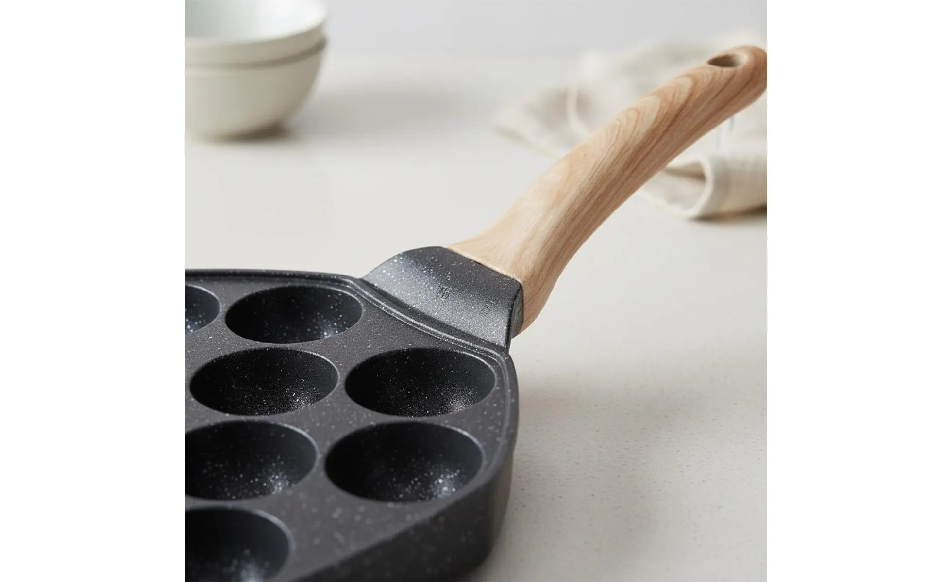 Molde de aluminio con cavidades profundas para un llenado cómodo