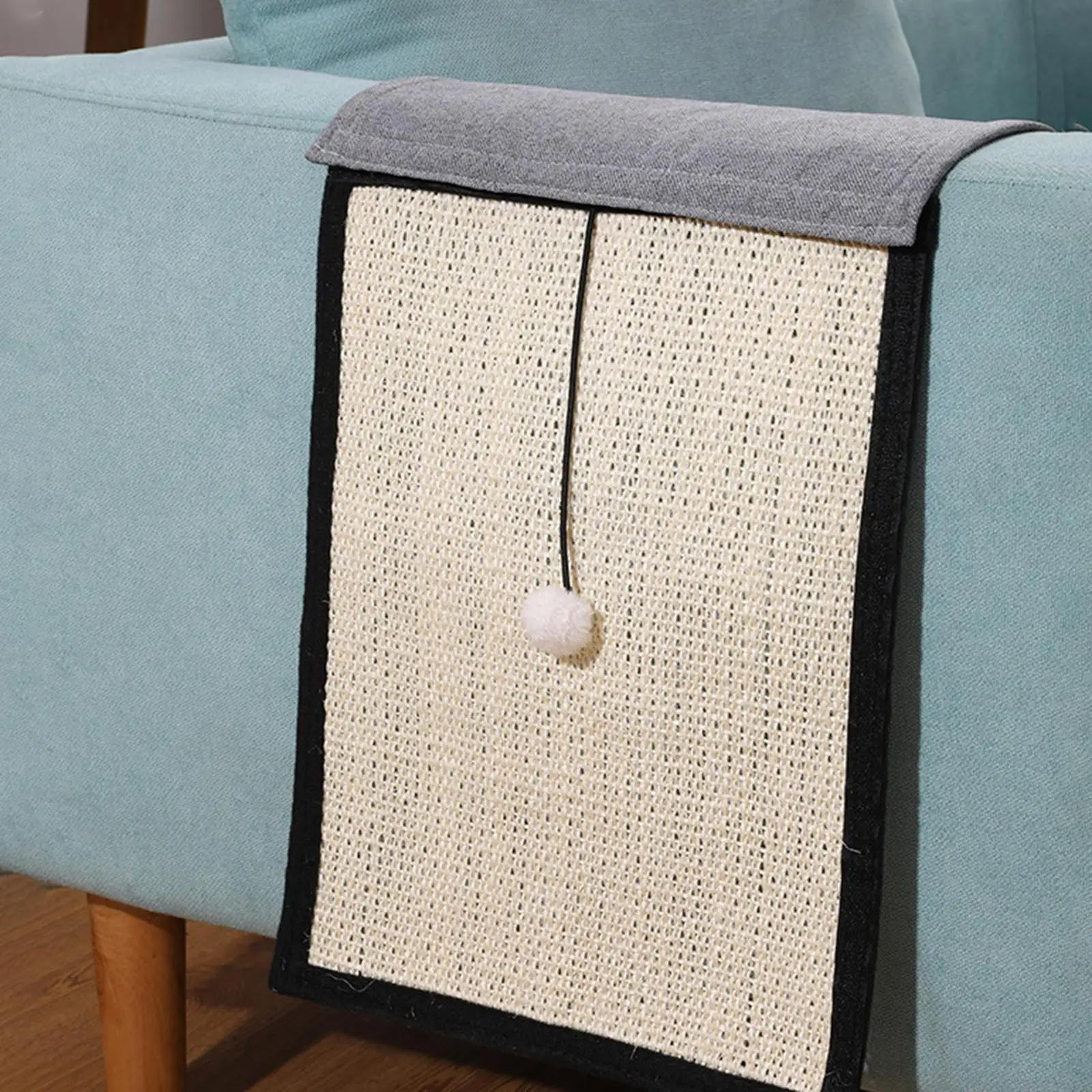Rascador de sisal para gatos con base antideslizante - imagen 4