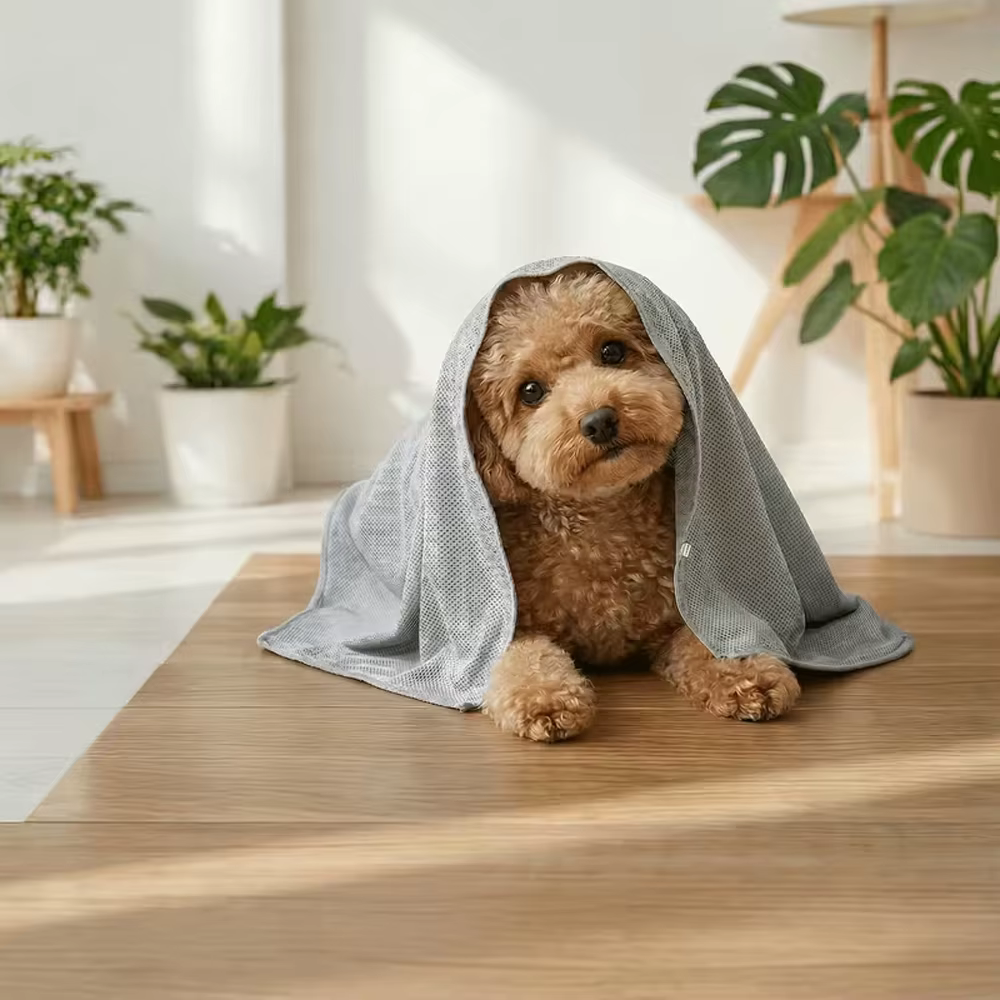 Bandana refrescante para perro con capucha: reutilizable y anticalor - imagen 2