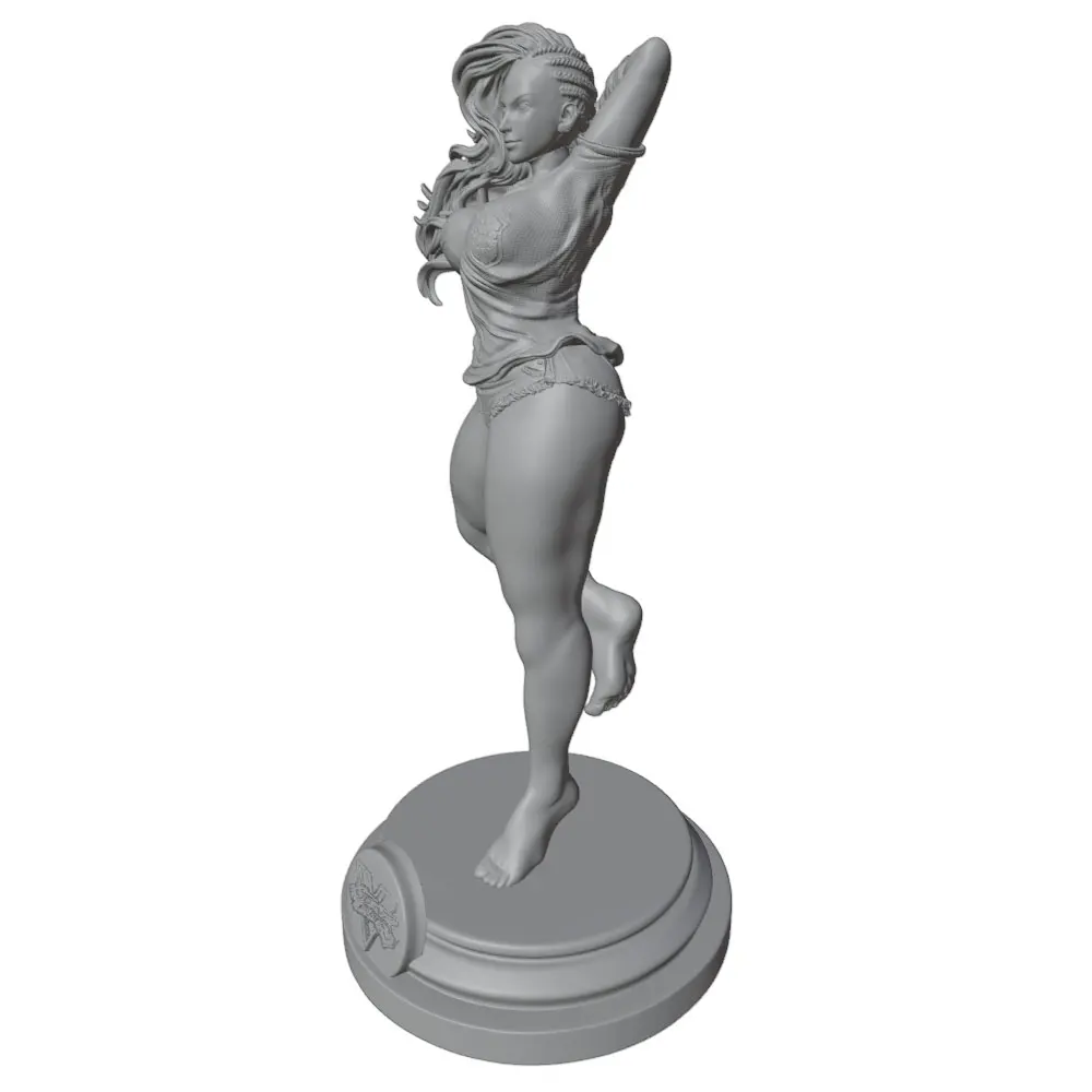 Kit miniatura GK de resina 3D, modelo gris sin montar, DIY