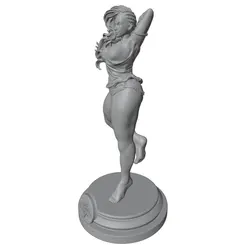 Kit miniatura GK de resina 3D, modelo gris sin montar, DIY