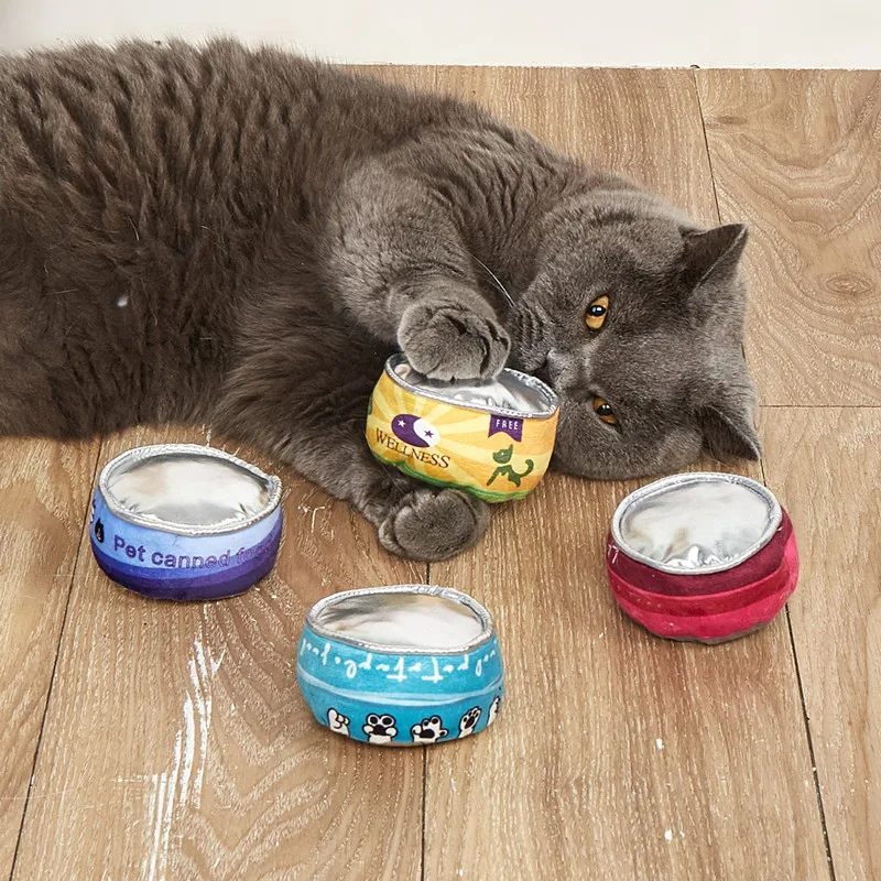 Juguete para gatos con sonido y catnip natural, peluche seguro - imagen 3