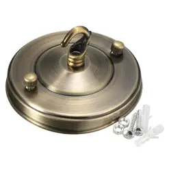 Soporte de Techo Vintage en Hierro para Lámparas Colgantes