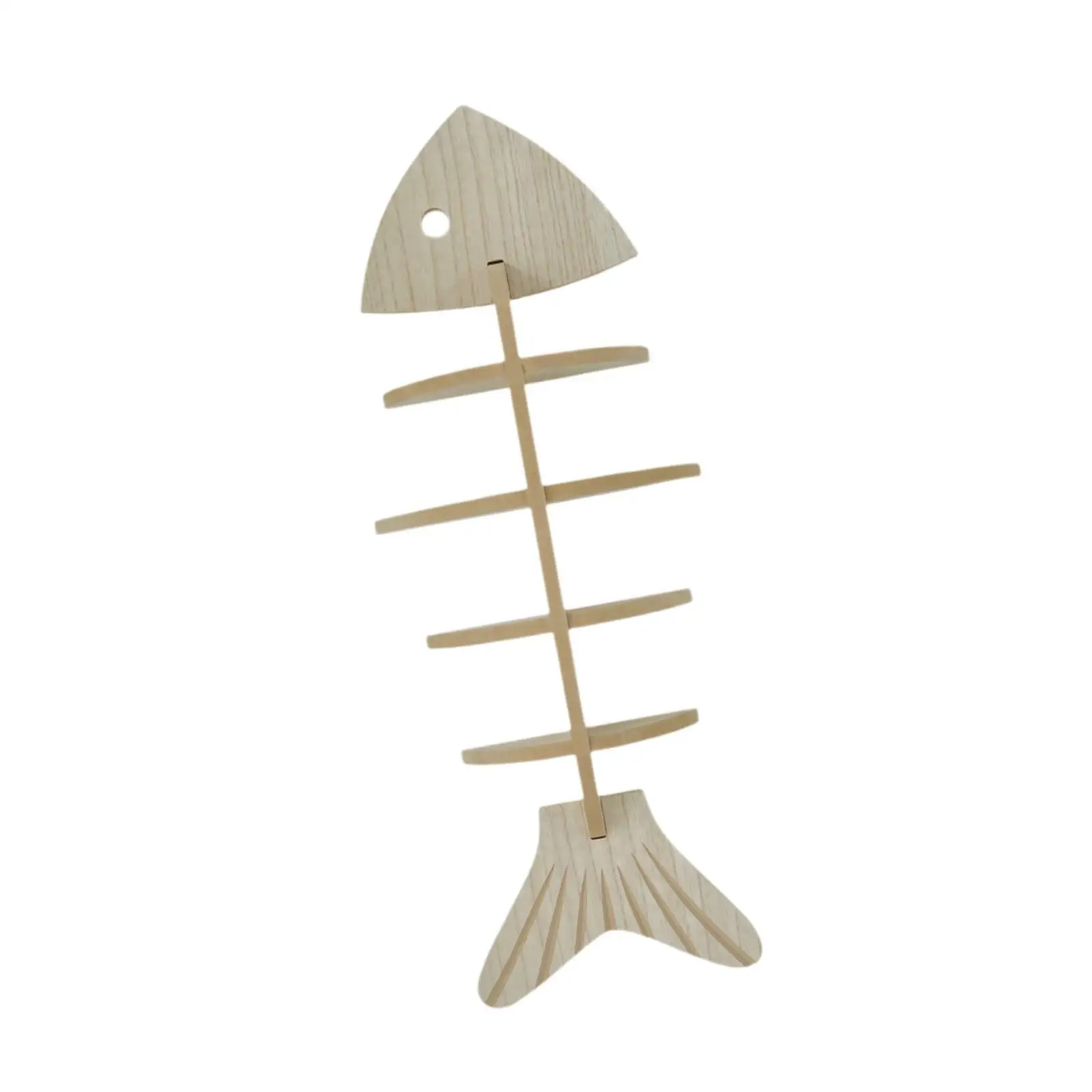 Estante de pared con forma de espina de pescado para gatos - imagen 2