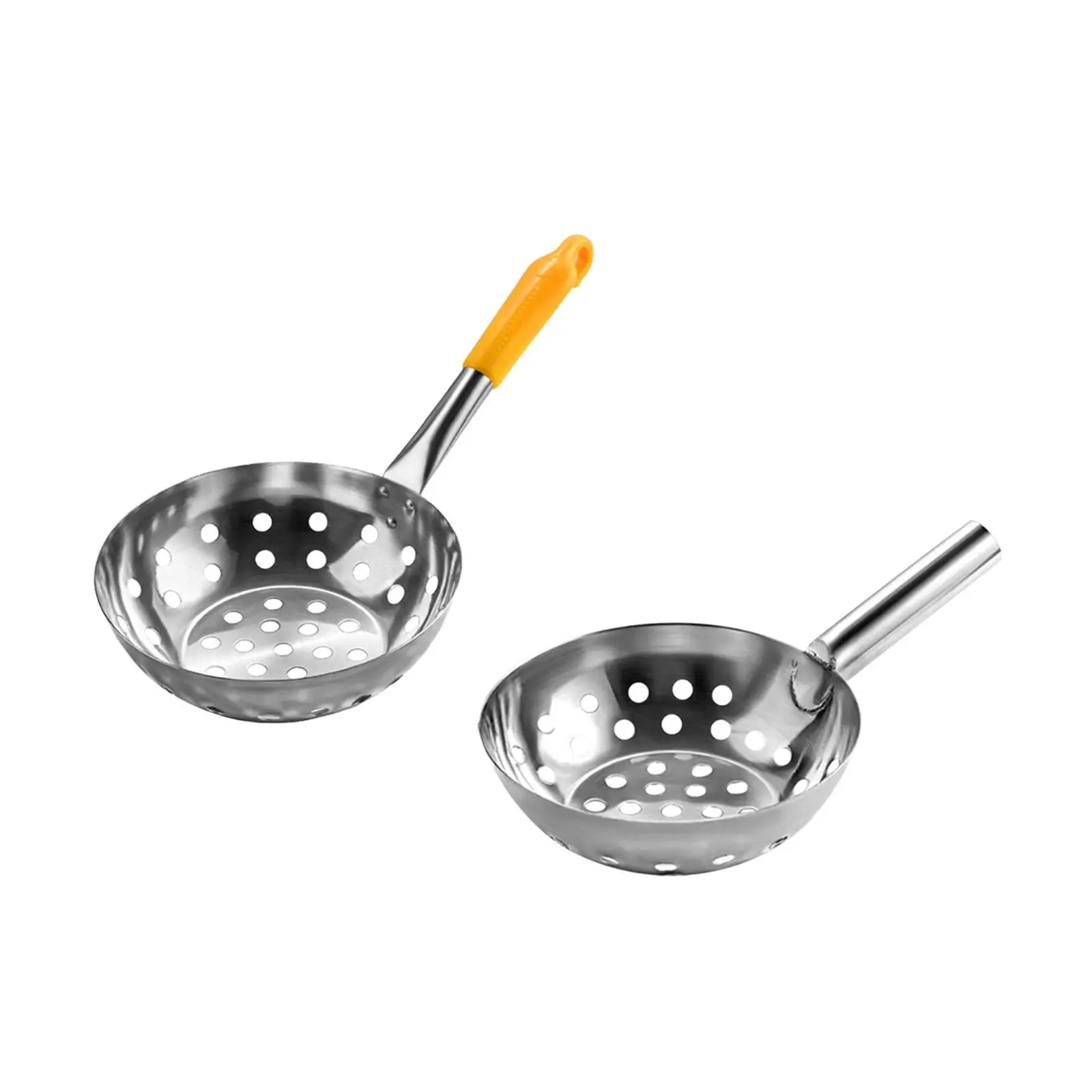 Cuchara coladora multifuncional para olla – Espumadera y cesta de malla - imagen 4
