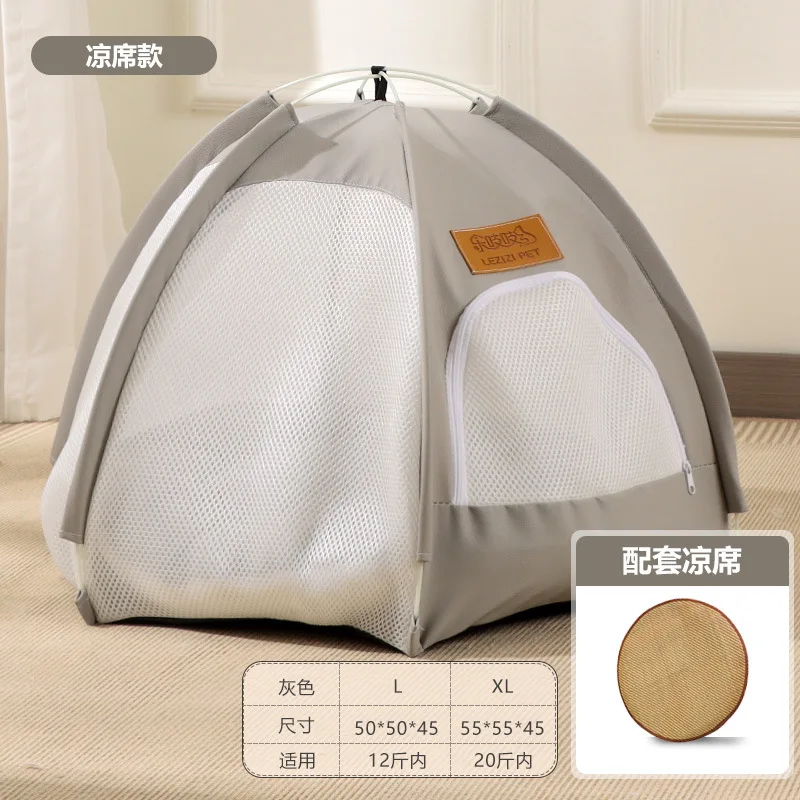 Casa para gatos tienda de campaña impermeable con protección solar
