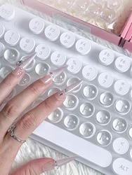 Pegatinas protectoras de uñas 3D para gatos y perros – cristal