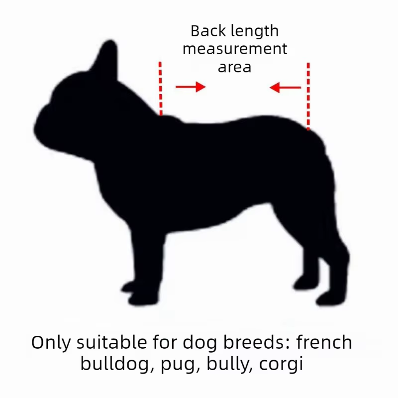 Ropa para perros con estampado de tatuajes, traje para Pug - imagen 2